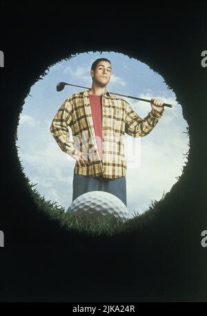 Adam Sandler Film: Happy Gilmore (1996) Charaktere: Happy Gilmore 01 June 1996 **WARNUNG** Dieses Foto ist nur für den redaktionellen Gebrauch bestimmt und unterliegt dem Copyright von UNIVERSAL und/oder dem Fotografen, der von der Film- oder Produktionsfirma beauftragt wurde und darf nur von Publikationen im Zusammenhang mit der Bewerbung des oben genannten Films reproduziert werden. Eine obligatorische Gutschrift an UNIVERSAL ist erforderlich. Der Fotograf sollte auch bei Bekanntwerden des Fotos gutgeschrieben werden. Ohne schriftliche Genehmigung der Film Company kann keine kommerzielle Nutzung gewährt werden. Stockfoto