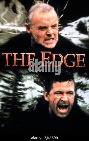 Anthony Hopkins & Alec Baldwin Film: The Edge (1997) Charaktere: Charles Morse & Robert Green Regie: Lee Tamahori 06. September 1997 **WARNUNG** Dieses Foto ist nur für redaktionelle Verwendung bestimmt und unterliegt dem Copyright von 20 CENTURY FOX und/oder des Fotografen, der von der Film- oder Produktionsfirma beauftragt wurde und darf nur durch Publikationen im Zusammenhang mit der Bewerbung des oben genannten Films reproduziert werden. Eine obligatorische Gutschrift an 20 CENTURY FOX ist erforderlich. Der Fotograf sollte auch bei Bekanntwerden des Fotos gutgeschrieben werden. Ohne schriftliche Genehmigung der Film Company kann keine kommerzielle Nutzung gewährt werden. Stockfoto