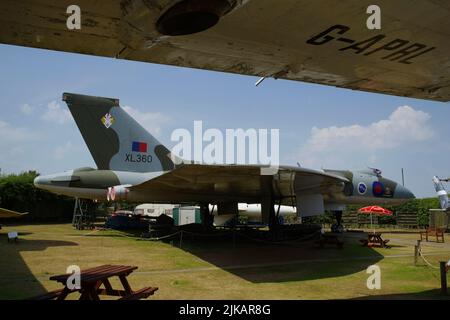 Avro 698 Vulcan B2, XL360, Midland Air Museum, Coventry, Stockfoto