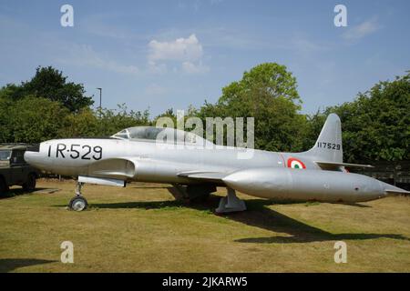 Lockheed T-33 Shooting Star 51-7473, Midland Air Museum, Coventry, Stockfoto