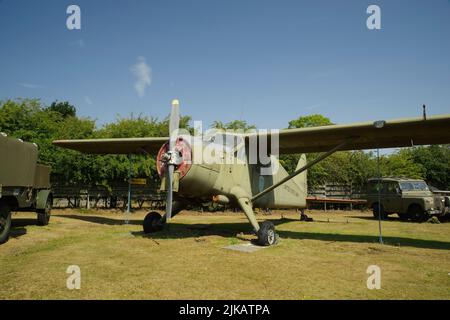 De Havilland DHC-2 Beaver,58-2062, Midland Air Museum, Coventry, Stockfoto