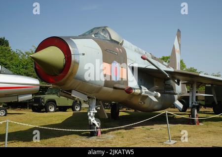 English Electric/BAC, Lightning F6, XR771, Midland Air Museum, Coventry, Stockfoto