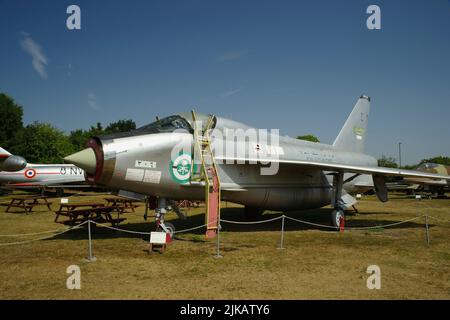 Englisch Electric/BAC Lightning T55, 55-713, Midland Air Museum, Coventry, Stockfoto