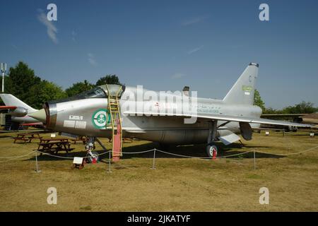 Englisch Electric/BAC Lightning T55, 55-713, Midland Air Museum, Coventry, Stockfoto