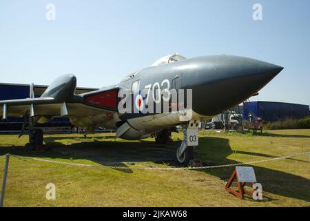 De Havilland, Sea Vixen F.A.W. 2, XN685, Midland Air Museum, Coventry, Stockfoto