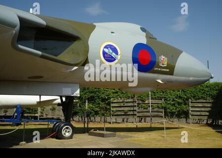 Avro 698 Vulcan B2, XL360, Midland Air Museum, Coventry, Stockfoto