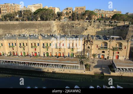 Aspekte von Valletta, Malta Stockfoto