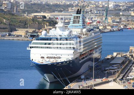 Aspekte von Valletta, Malta Stockfoto