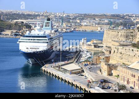 Aspekte von Valletta, Malta Stockfoto