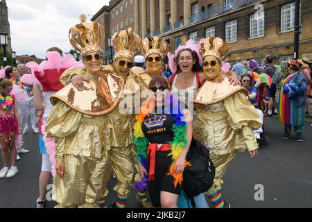 Norwich Pride, Juli 2022, Großbritannien Stockfoto