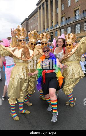 Norwich Pride, Juli 2022, Großbritannien Stockfoto