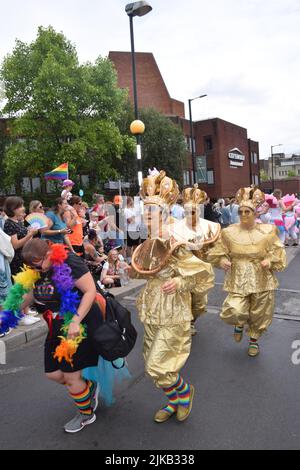 Norwich Pride, Juli 2022, Großbritannien Stockfoto