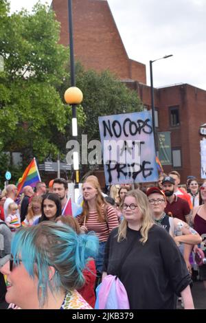 Norwich Pride, Juli 2022, Großbritannien Stockfoto