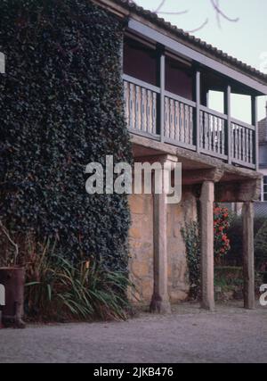 AUSSENANSICHT DES PAZO DE ROSALIA DE CASTRO. ORT: PAZO DE ROSALIA DE CASTRO. Padrón. A CORUÑA. SPANIEN. Stockfoto