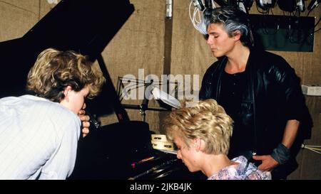 MORTEN HARKET, MAGNE FURUHOLMEN, A-HA UND PAL WAAKTAAR IN A-HA: DER FILM (2021), REGIE: THOMAS ROBSAHM UND ASLAUG HOLM. Kredit: Fond For Lyd Og Bilder / Album Stockfoto