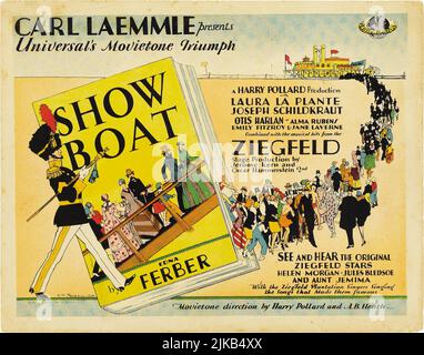 SHOWBOOT (1929), Regie: HARRY A. POLLARD. Kredit: UNIVERSALBILDER / Album Stockfoto