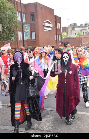 Norwich Pride, Juli 2022, Großbritannien Stockfoto