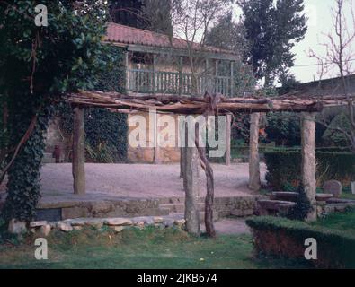 AUSSENANSICHT DES PAZO DE ROSALIA DE CASTRO. ORT: PAZO DE ROSALIA DE CASTRO. Padrón. A CORUÑA. SPANIEN. Stockfoto