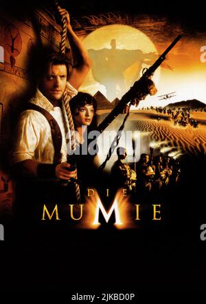 Brendan Fraser & Rachel Weisz Film: Die Mumie (USA 1999) Charaktere: Richard 'Rick' O'Connell, Evelyn Carnahan Regie: Stephen Sommers 16 April 1999 **WARNUNG** Dieses Foto ist nur für redaktionelle Verwendung bestimmt und unterliegt dem Copyright von UNIVERSAL-BILDERN und/oder dem Fotografen, der von der Film- oder Produktionsfirma beauftragt wurde und darf nur von Publikationen im Zusammenhang mit der Bewerbung des oben genannten Films reproduziert werden. Eine obligatorische Gutschrift für UNIVERSELLE BILDER ist erforderlich. Der Fotograf sollte auch bei Bekanntwerden des Fotos gutgeschrieben werden. Ohne schriftliche Genehmigung der Film Compan kann keine kommerzielle Nutzung gewährt werden Stockfoto