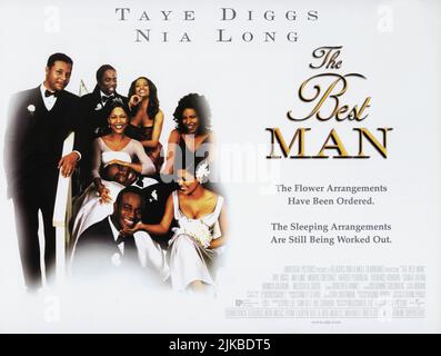 Terrence Dashon Howard, Harold Perrineau, Nia Long, Taye Diggs & Sanaa Lathan Film: The Best Man (1999) Charaktere: ,Julian Murch,Jordan Armstrong,Harper Stewart & Robin Regie: Malcolm D. Lee 22 October 1999 **WARNUNG** Dieses Foto ist nur für den redaktionellen Gebrauch bestimmt und unterliegt dem Copyright von UNIVERSAL-BILDERN und/oder dem Fotografen, der von der Film- oder Produktionsfirma beauftragt wurde und darf nur von Publikationen im Zusammenhang mit der Bewerbung des oben genannten Films reproduziert werden. Eine obligatorische Gutschrift für UNIVERSELLE BILDER ist erforderlich. Der Fotograf sollte auch bei Bekanntwerden des Fotos gutgeschrieben werden. Keine kommerzielle Nutzung c Stockfoto