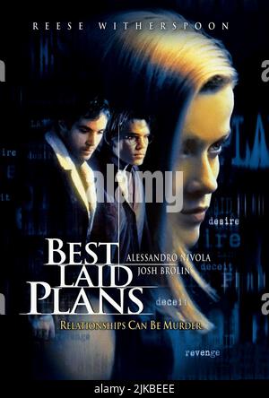 Alessandro Nivola, Josh Brolin & Reese Witherspoon Film: Best Laid Plans (1999) Charaktere: Nick,Bryce & Lissa Regie: Mike Barker 14 May 1999 **WARNUNG** Dieses Foto ist nur für redaktionelle Zwecke bestimmt und unterliegt dem Copyright von FOX 2000 und/oder des Fotografen, der von der Film- oder Produktionsfirma beauftragt wurde, und kann nur von Publikationen im Zusammenhang mit der Bewerbung des oben genannten Films reproduziert werden. Eine obligatorische Gutschrift an FOX 2000 ist erforderlich. Der Fotograf sollte auch bei Bekanntwerden des Fotos gutgeschrieben werden. Ohne schriftliche Genehmigung der Film Company kann keine kommerzielle Nutzung gewährt werden. Stockfoto