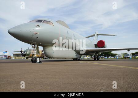 Raytheon Sentinel, R1, N691BD, RIAT 2022, RAF Fairford, Gloucestershire, England, Stockfoto