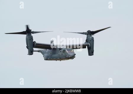 Bell Boeing MV-22B Osprey, 0053, RIAT 2022, RAF Fairford, Gloucestershire, Stockfoto