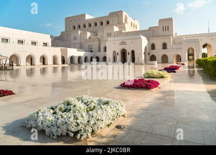 Blick auf das Royal Opera House in Muscat, Sultanat von Oman Stockfoto