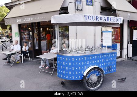 Tour d'Argent Bakery - Quai de la Tournelle - Paris - Frankreich Stockfoto