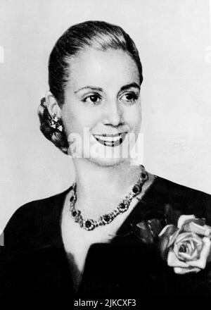 Eva Peron, ehemaligen Argentinischen First Lady und politischer Führer Stockfoto