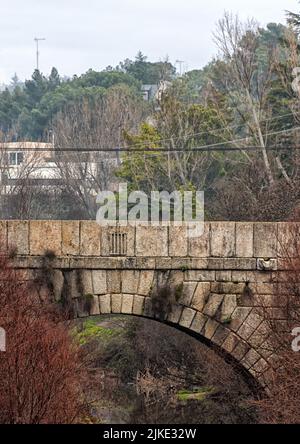 Puente de Herrera, Galapagar, Comunidad de Madrid, España Stockfoto