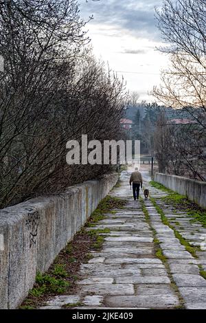 Puente de Herrera, Galapagar, Comunidad de Madrid, España Stockfoto