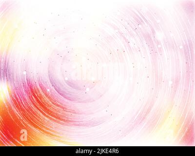 Abstrakter, Gradient Glänzender Cosmos-Hintergrund. Stock Vektor