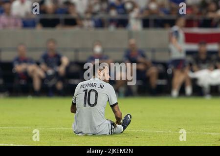 Osaka, Japan. 25.. Juli 2022. Neymar (PSG) Fußball: PSG Japan Tour 2022 Spiel zwischen Paris Saint-Germain und Gamba Osaka im Panasonic Stadium Suita in Osaka, Japan. Quelle: AFLO/Alamy Live News Stockfoto