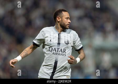 Osaka, Japan. 25.. Juli 2022. Neymar (PSG) Fußball: PSG Japan Tour 2022 Spiel zwischen Paris Saint-Germain und Gamba Osaka im Panasonic Stadium Suita in Osaka, Japan. Quelle: AFLO/Alamy Live News Stockfoto