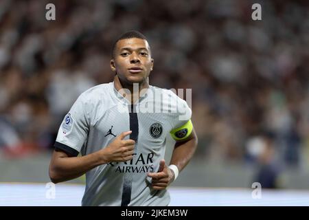 Osaka, Japan. 25.. Juli 2022. Kylian Mbappe (PSG) Fußball: PSG Japan Tour 2022 Spiel zwischen Paris Saint-Germain und Gamba Osaka im Panasonic Stadium Suita in Osaka, Japan. Quelle: AFLO/Alamy Live News Stockfoto