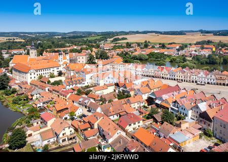 Telč (UNESCO), Kraj Vysočina, Česka republika / Telc (UNESCO), Vysocina, Tschechische republik, Europa Stockfoto