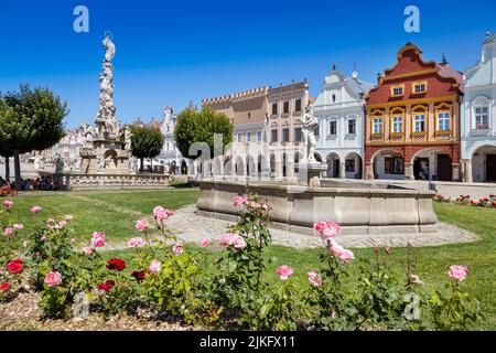 Telč (UNESCO), Kraj Vysočina, Česka republika / Telc (UNESCO), Vysocina, Tschechische republik, Europa Stockfoto