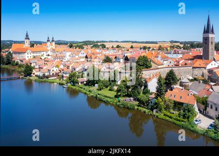 Telč (UNESCO), Kraj Vysočina, Česka republika / Telc (UNESCO), Vysocina, Tschechische republik, Europa Stockfoto