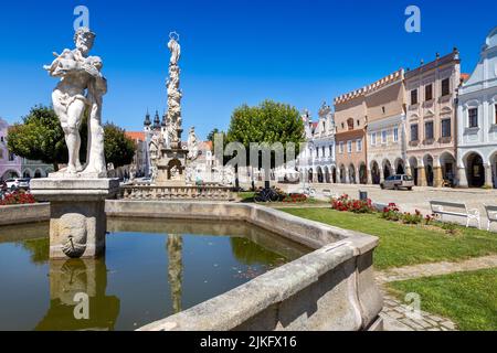 Telč (UNESCO), Kraj Vysočina, Česka republika / Telc (UNESCO), Vysocina, Tschechische republik, Europa Stockfoto