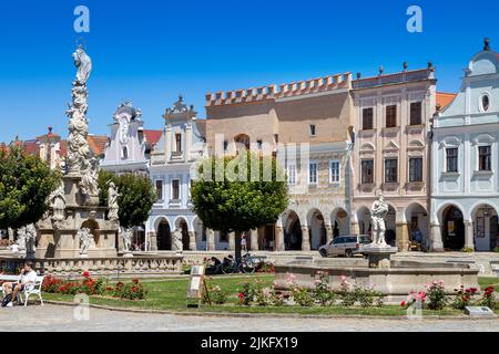 Telč (UNESCO), Kraj Vysočina, Česka republika / Telc (UNESCO), Vysocina, Tschechische republik, Europa Stockfoto