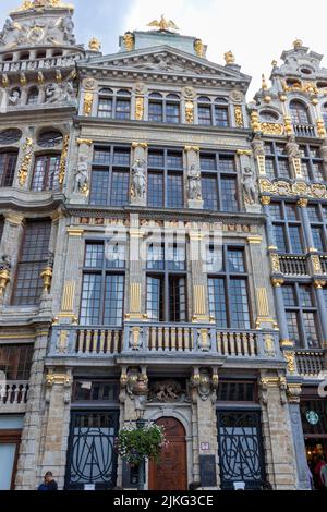 Maison de la Louve am Grand Place, Brüssel, Belgien Stockfoto
