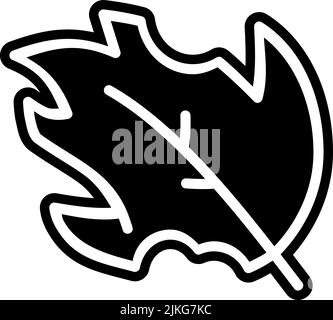 Gebrochene schwarze Vektorgrafik mit Symbol. Stock Vektor