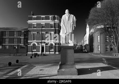 Architektur in Nelson Street, Hull Marina, Kingston-upon-Hull, East Riding of Yorkshire, Humberside, England, Großbritannien Stockfoto