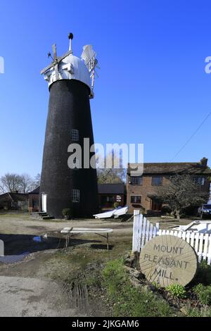 Mount Pleasant Mill, Kirton in Lindsey an der North Cliff Road, North Lincolnshire, England, Großbritannien Stockfoto