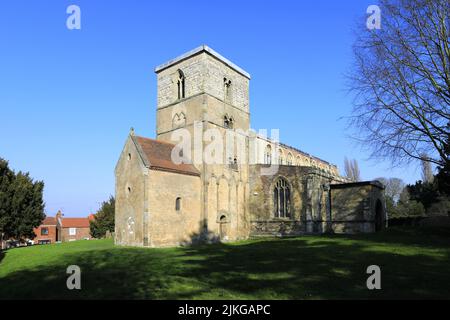 St. Peters Kirche, Barton-upon-Humber Dorf, Lincolnshire County, England, Großbritannien Stockfoto