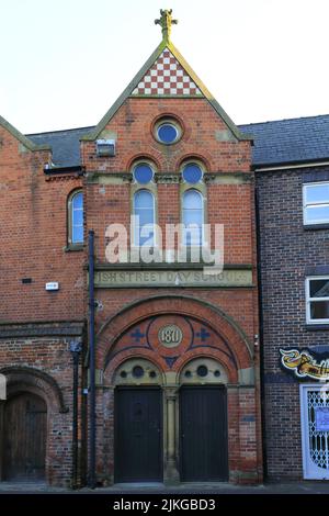 The Old Gramma School, Fish Street, Kingston-upon-Hull, East Riding of Yorkshire, Humberside, England, Großbritannien Stockfoto