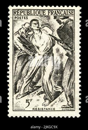 Timbre poste, Briefmarke, 1939-1945 Stockfoto