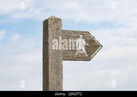 Wegweiser - Großbritannien Stockfoto