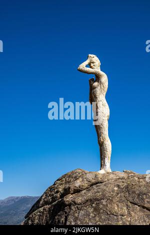 Mirador de la Memoria, El Torno, Caceres, Spanien. Denkmal zur